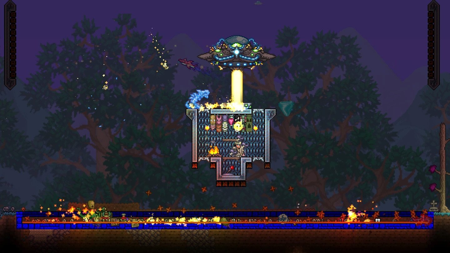 Марсианское безумие в Terraria