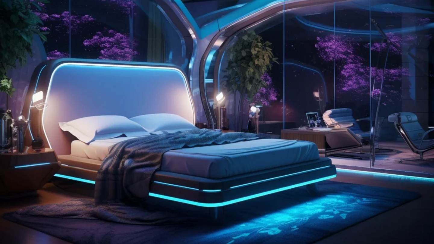 Спальня в стиле минимализм