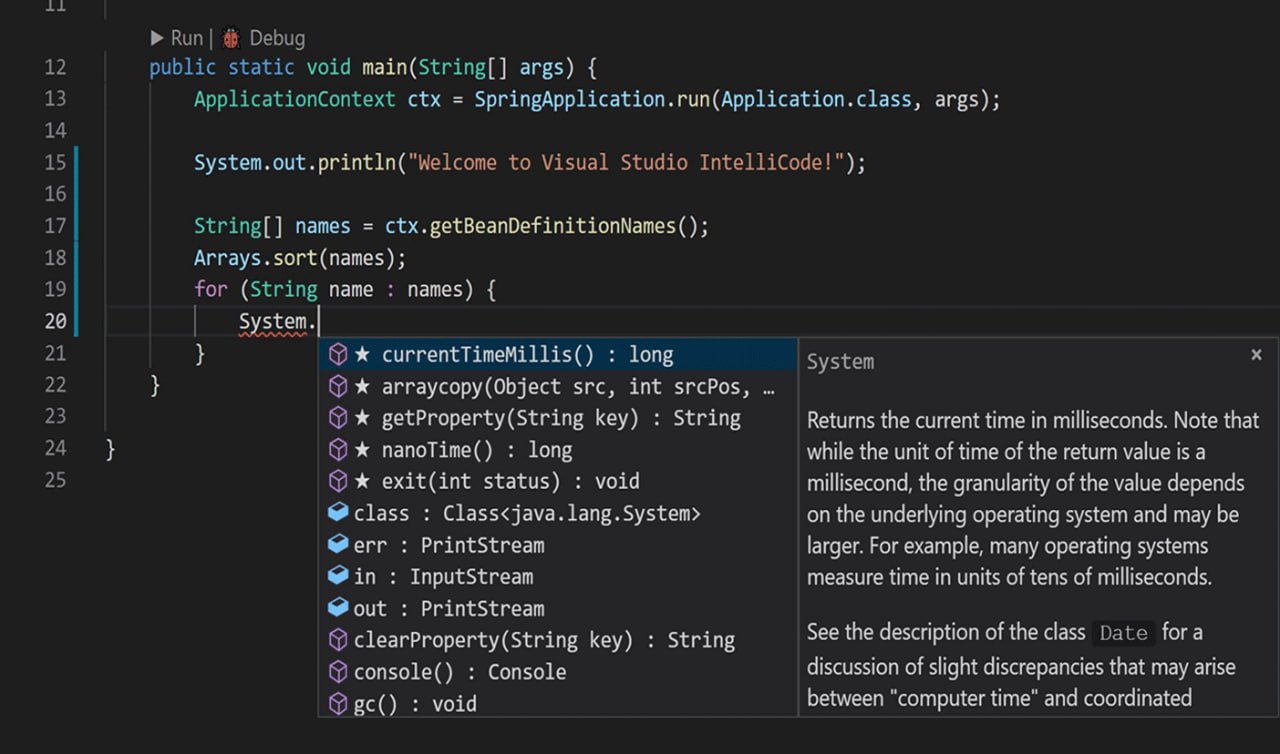 Visual Studio IntelliCode