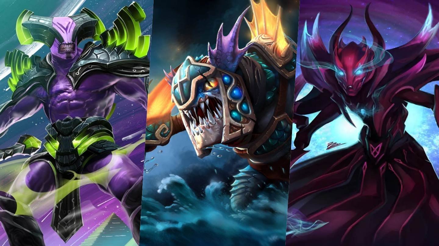 Faceless Void, Slark, Spectre