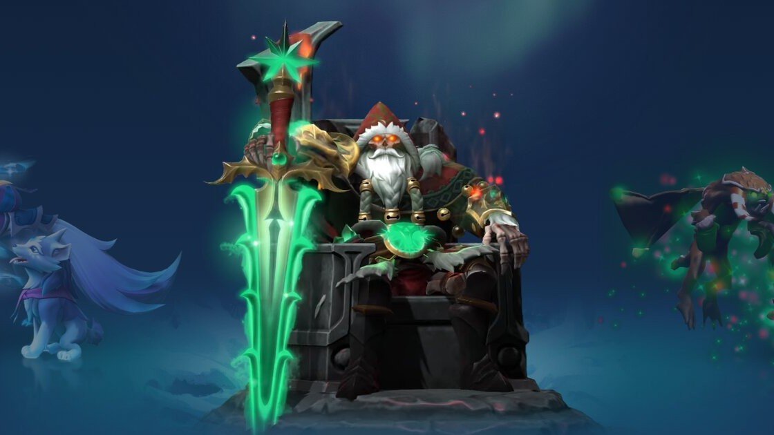 В Dota 2 вышел патч 735  новый ивент Холодрыжество личность и подарки