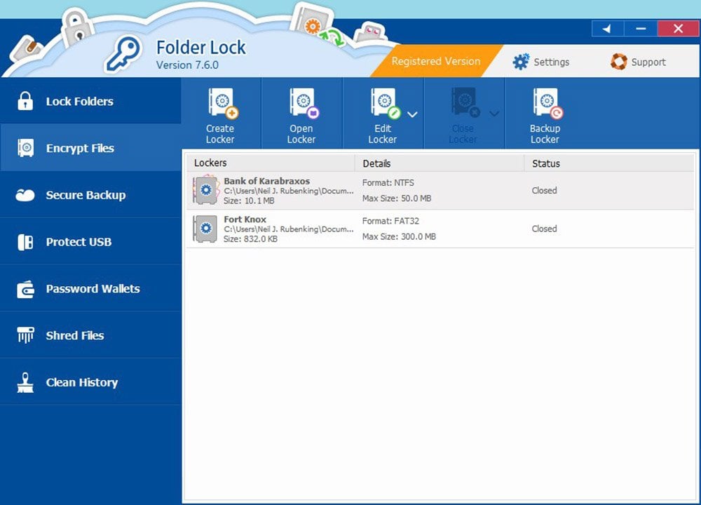 Folder Lock