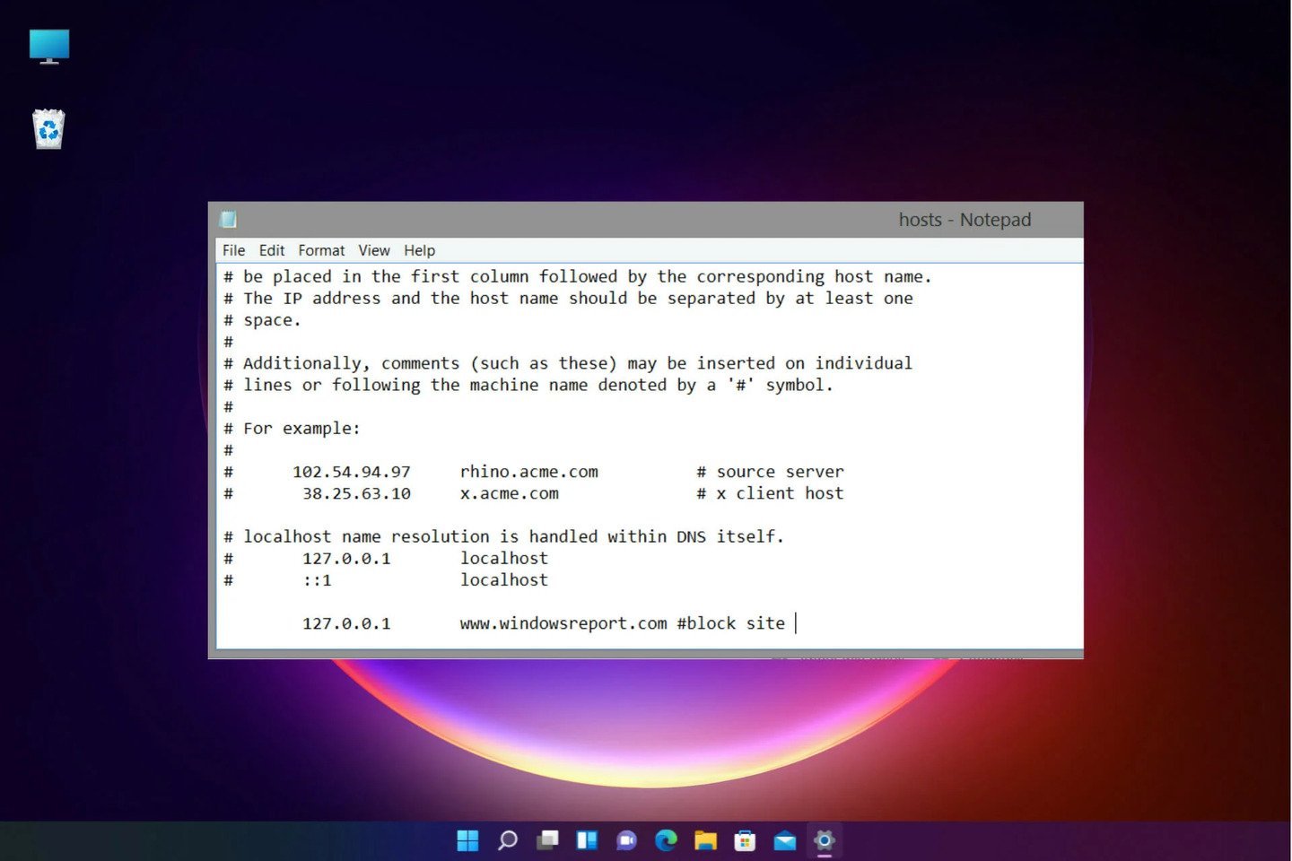 Источник: Windows Report / Windows 10