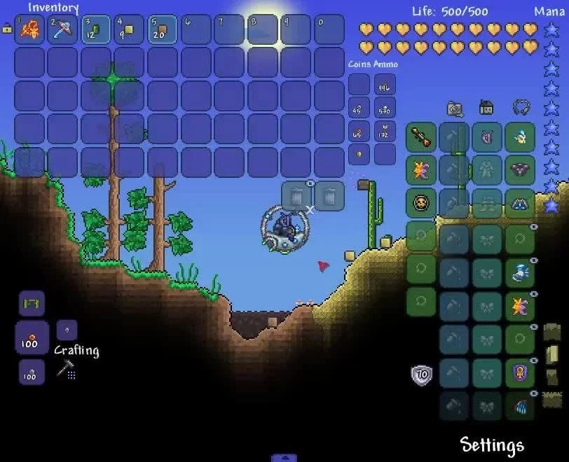 Источник: terraria-game.com / Cheat Sheet