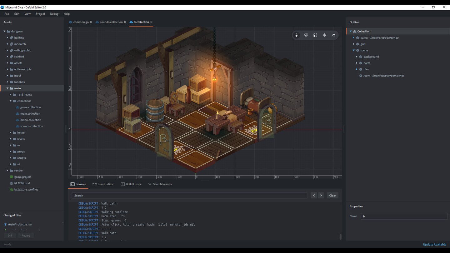 Источник Steam / Defold