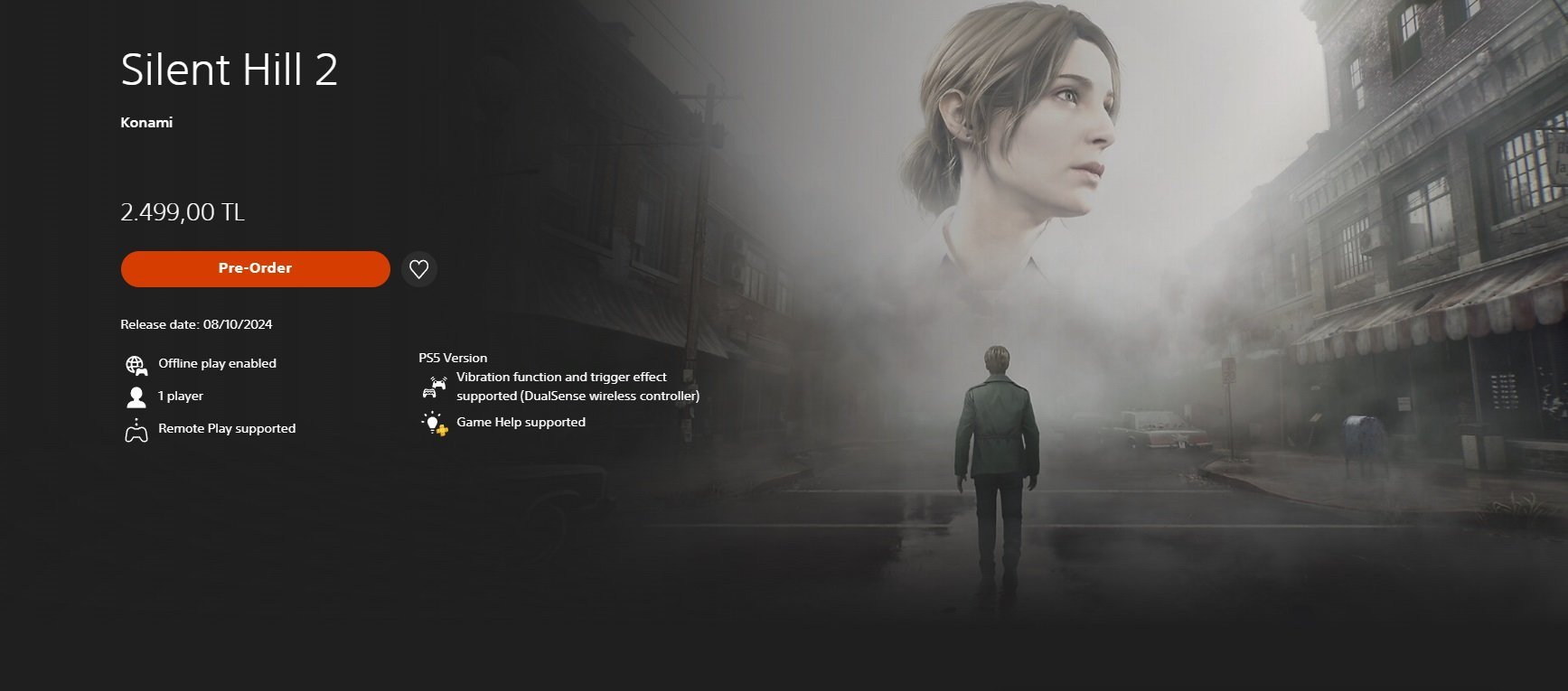 Источник: PS Store / Silent Hill 2 Remake