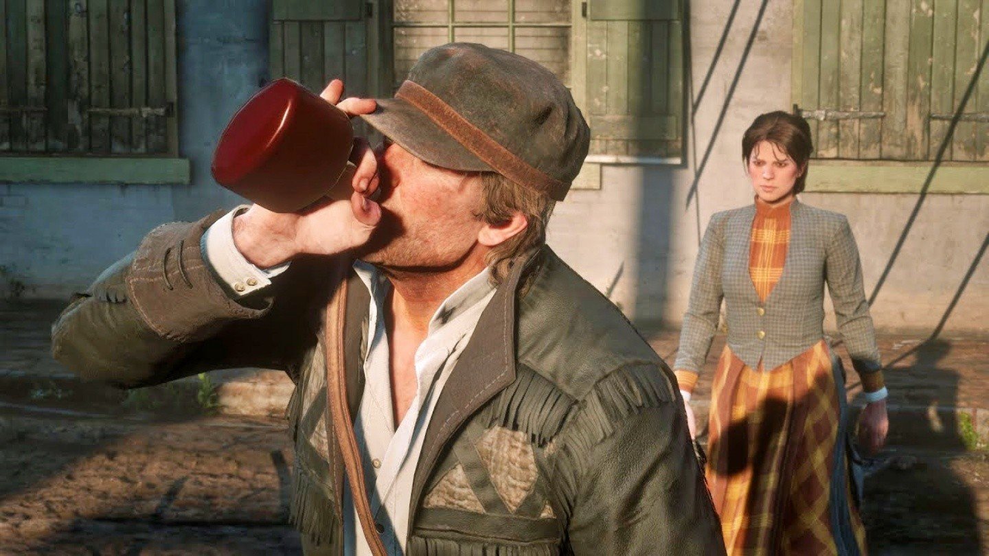 Red Dead Redemption 2 стала веселее с модом на пьяных NPC