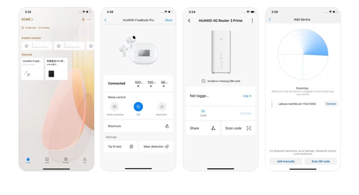 Источник: Novator / Приложение Huawei AI Life