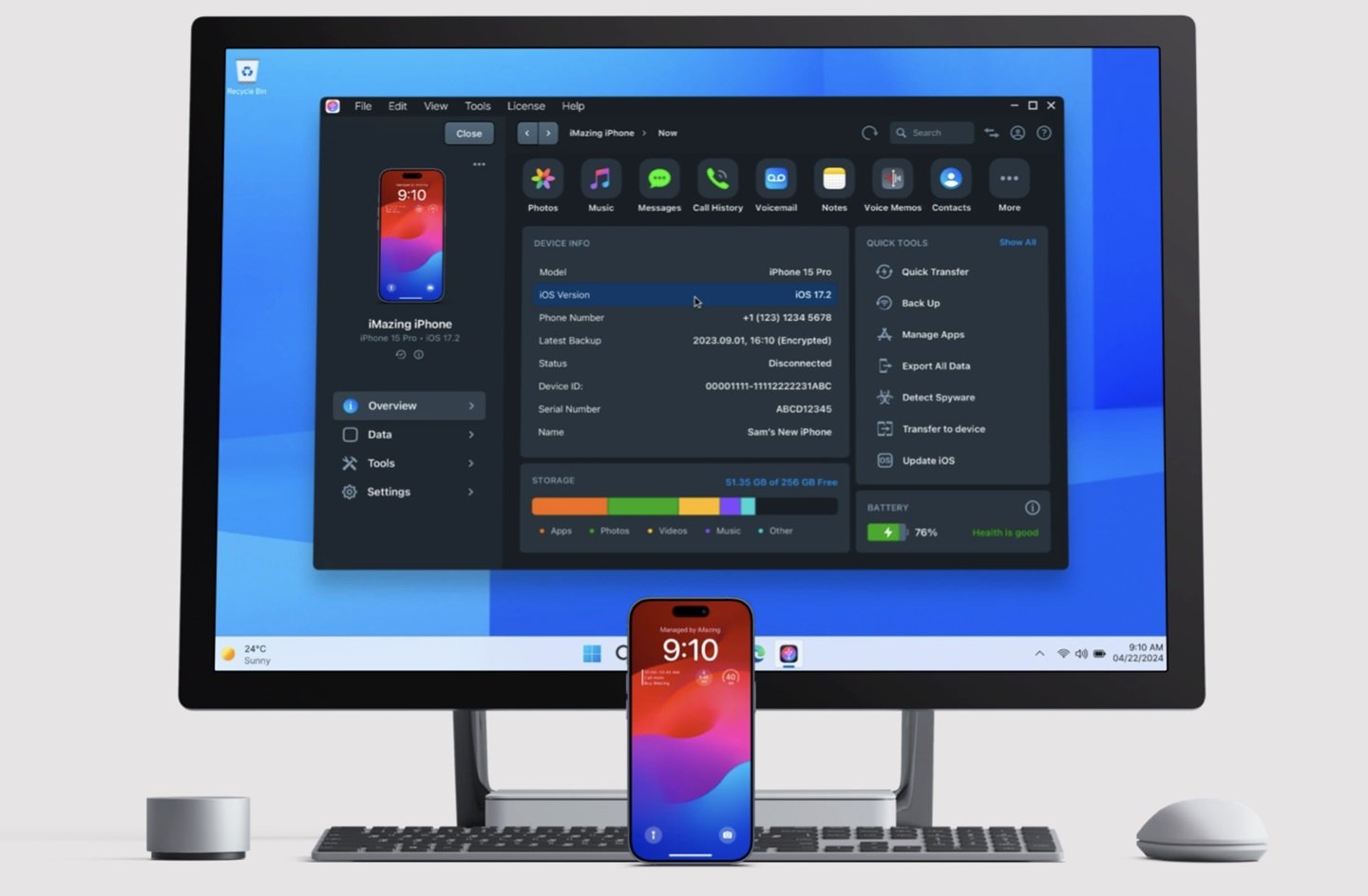 Источник: iMazing / приложение iMazing