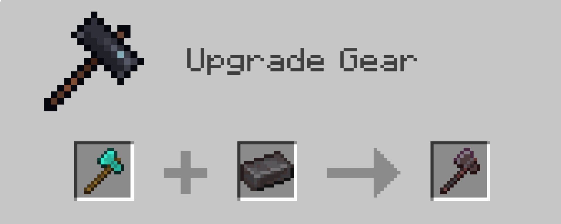 Источник: geroncraft.ru / Инструменты из незерита