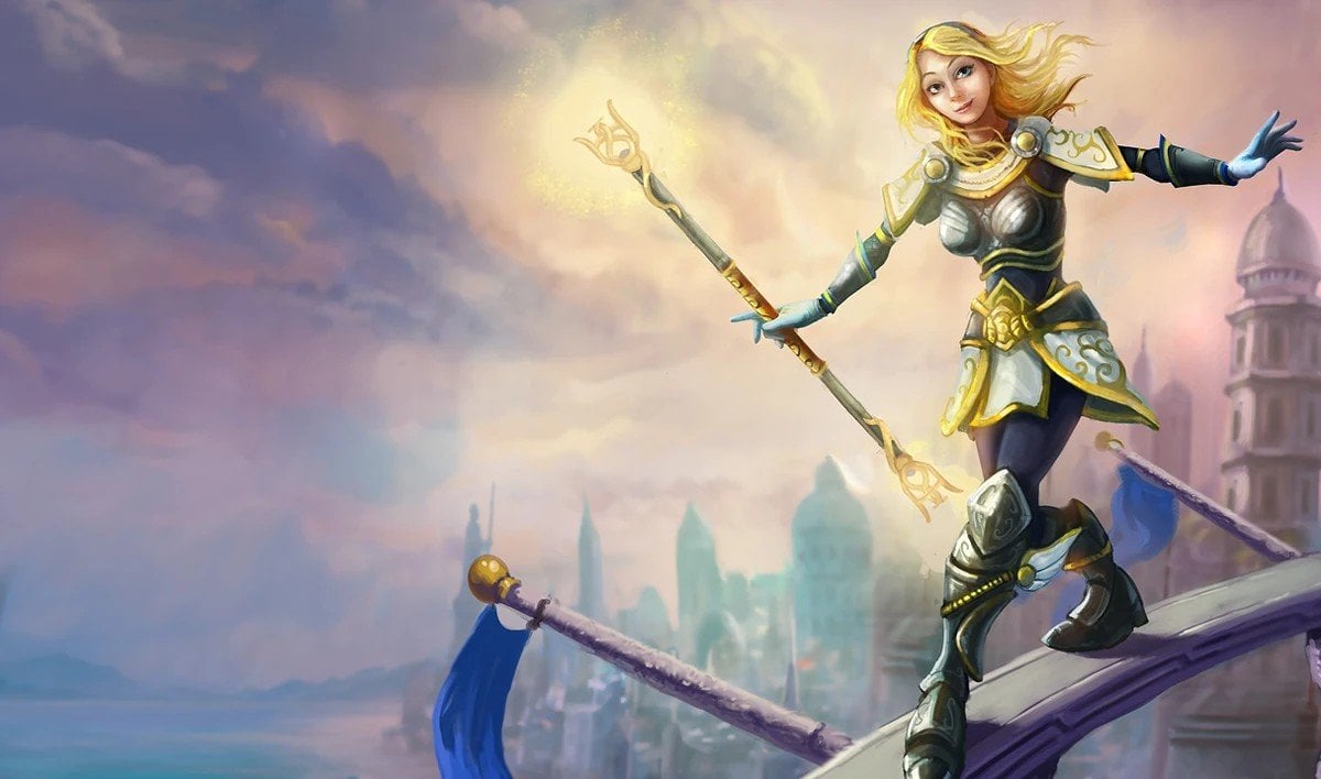 Источник: leagueoflegends.fandom.com / Самая первая версия Люкс