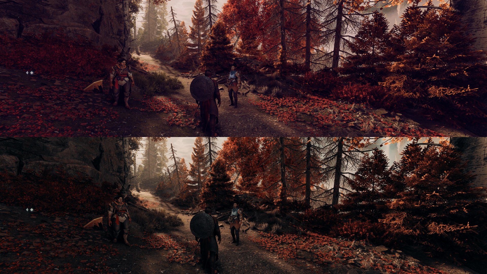Источник: NexusMods / Сверху — до, снизу — после