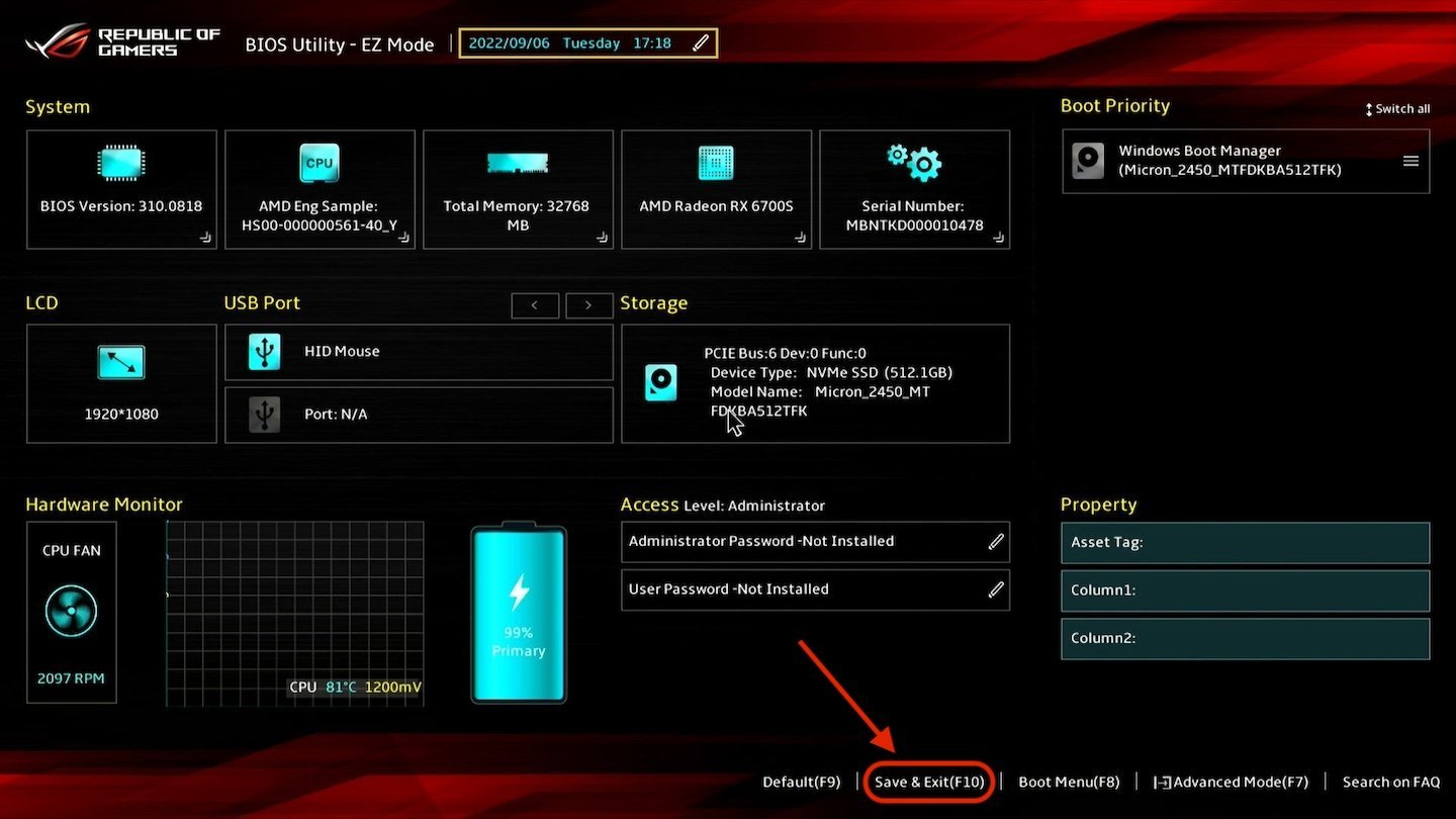 Источник: ASUS / Интерфейс нового BIOS