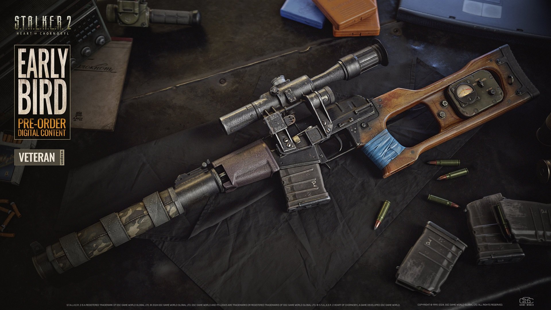 Источник: GSC Game World / Бонусы за предзаказ S.T.A.L.K.E.R. 2