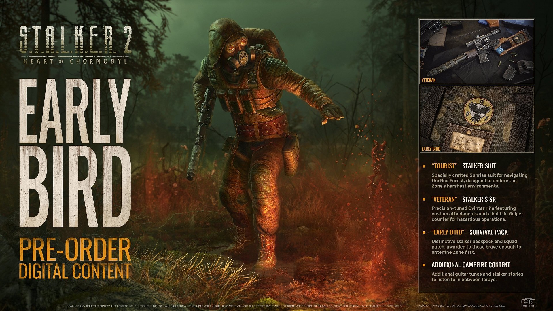 Источник: GSC Game World / Бонусы за предзаказ S.T.A.L.K.E.R. 2
