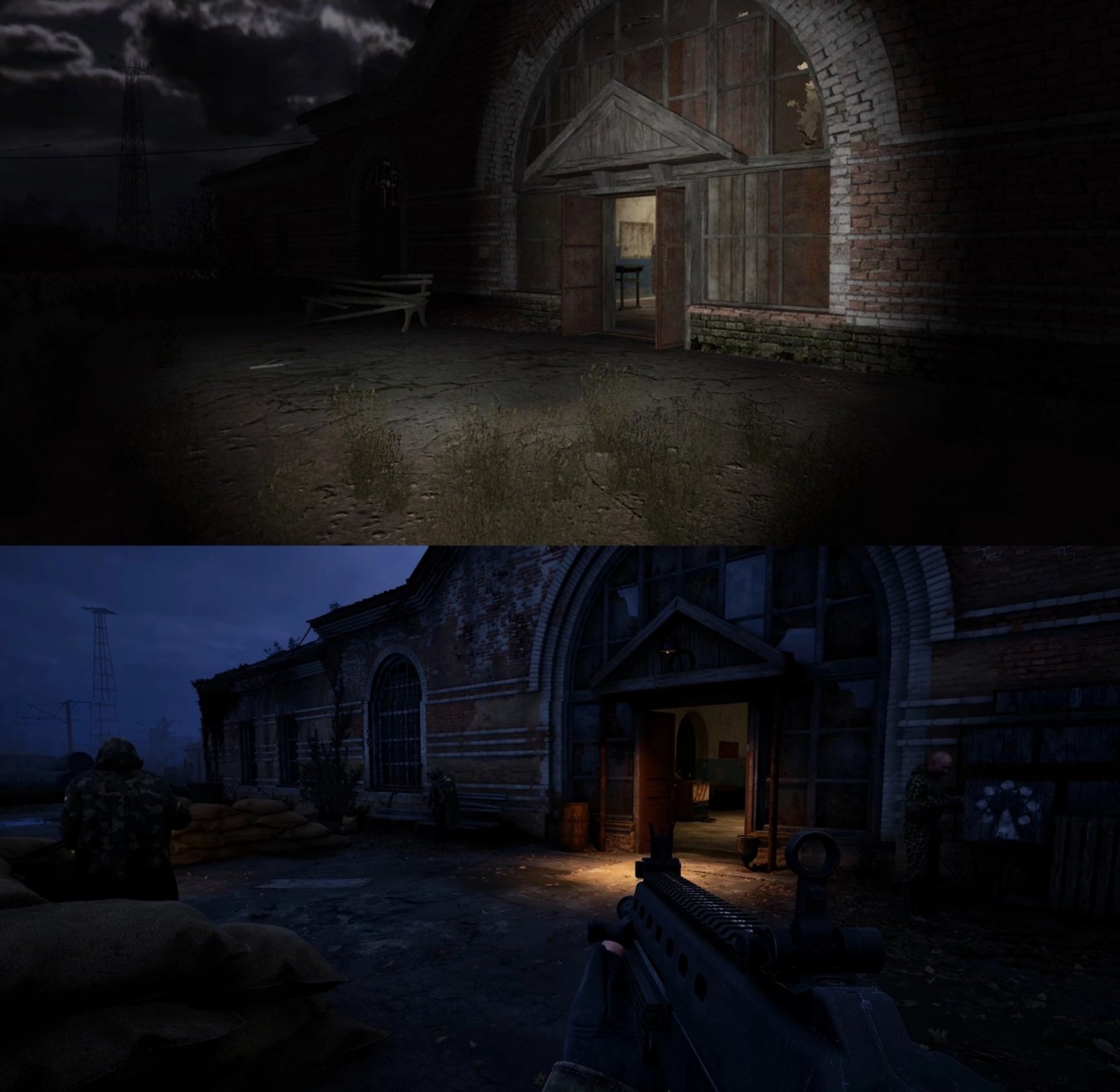 Источник: VK / Станция Янов из «Сталкера 2» и «Зова Припяти»