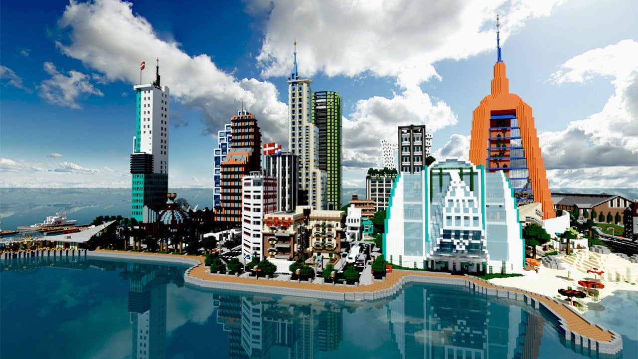 Города в Minecraft  10 лучших карт