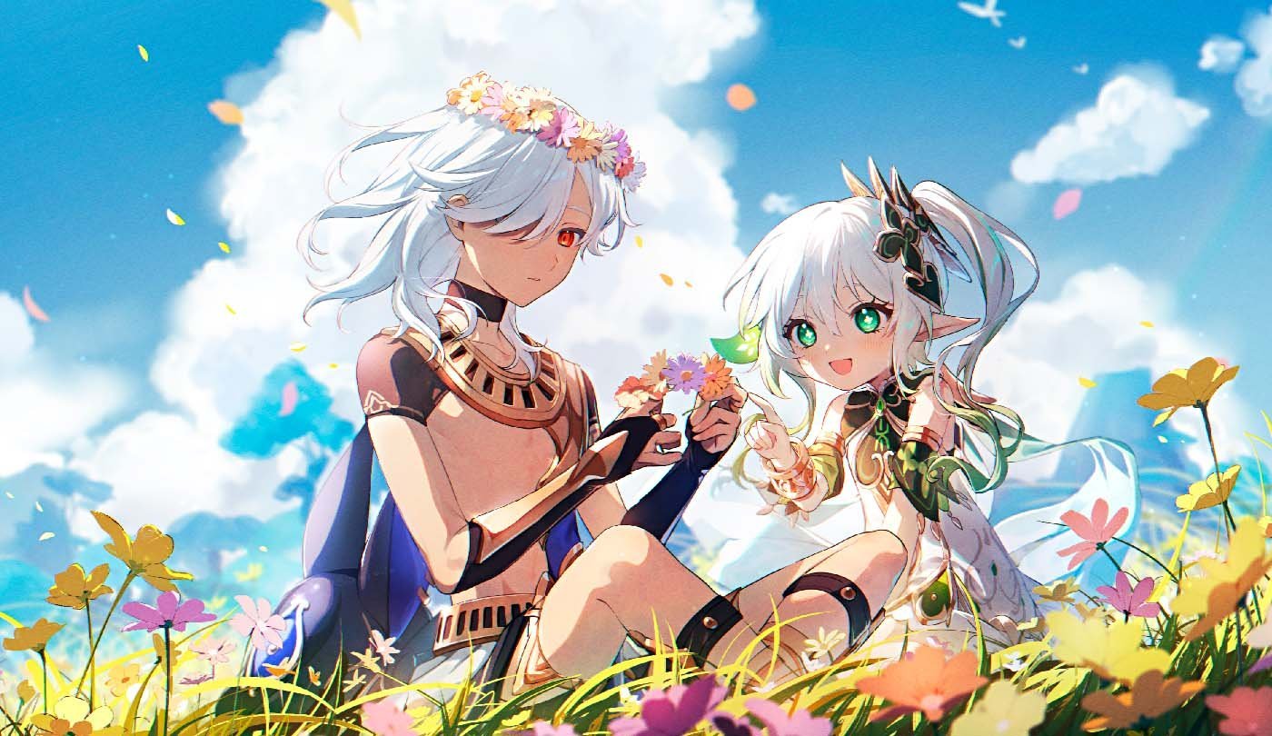 Источник zerochan.net / Сайно и Нахида