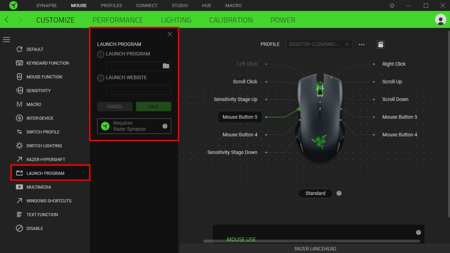 Источник: Razer / Скриншот Razer Synapse 3
