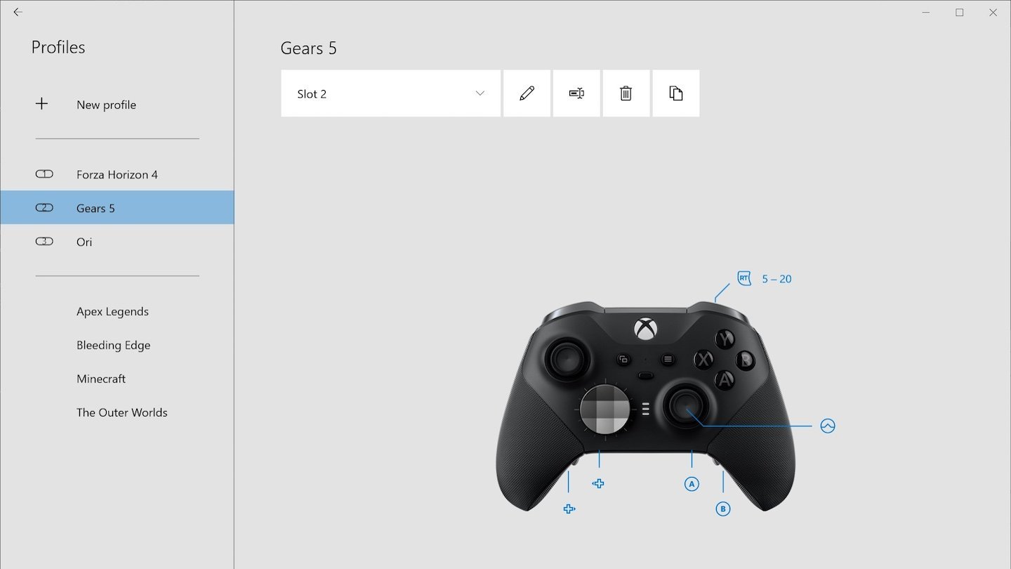 Источник: Microsoft / Приложение Xbox Accessories