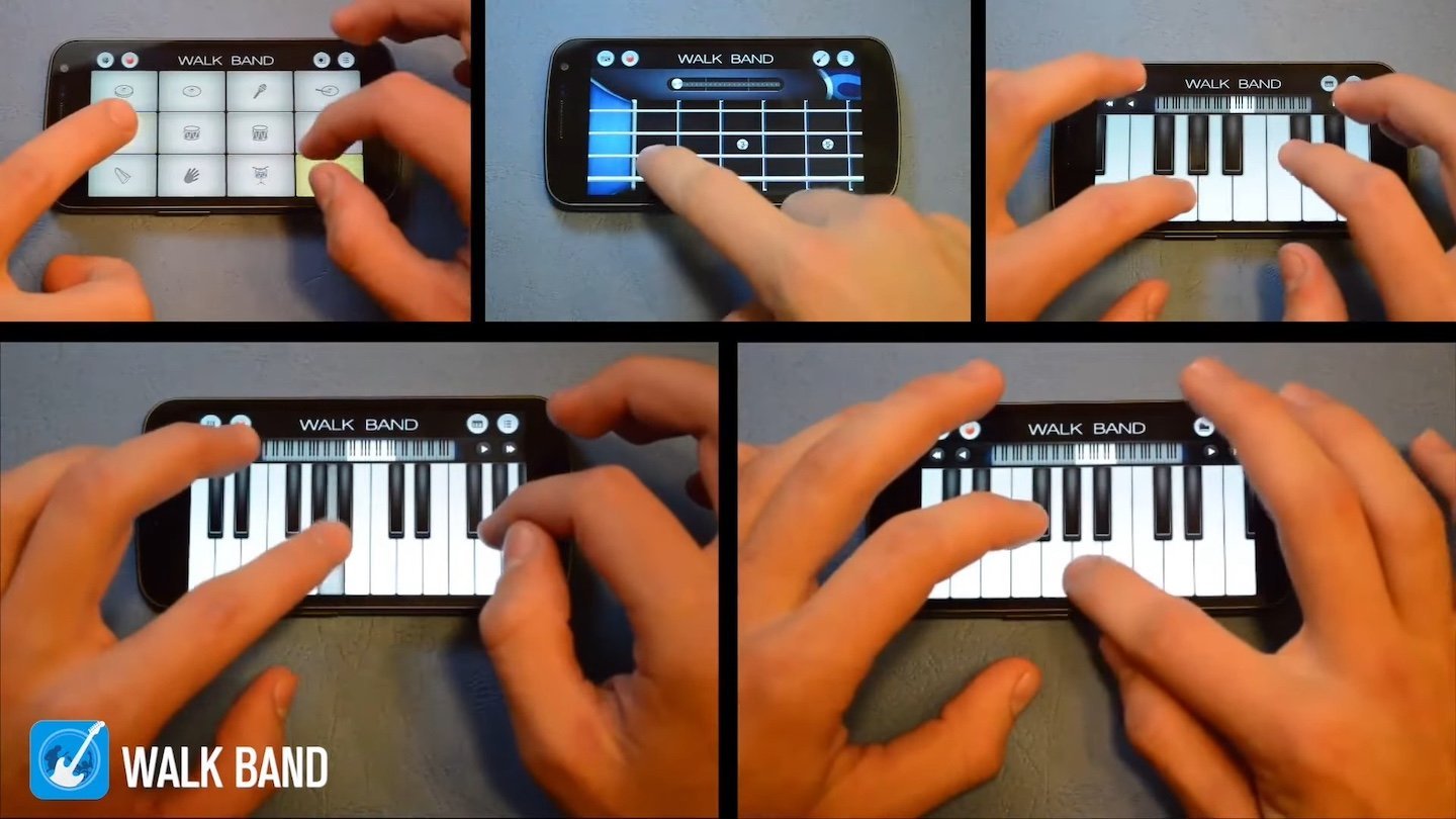 Источник: Walk Band / Приложение для создания музыки на Android