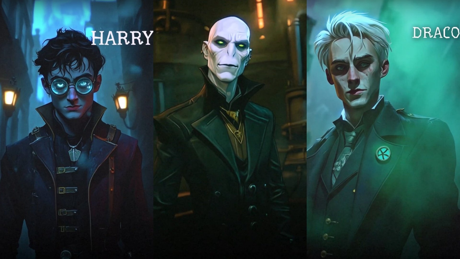 Источник: TikTok / Герои «Гарри Поттера» в мире «Аркейна»