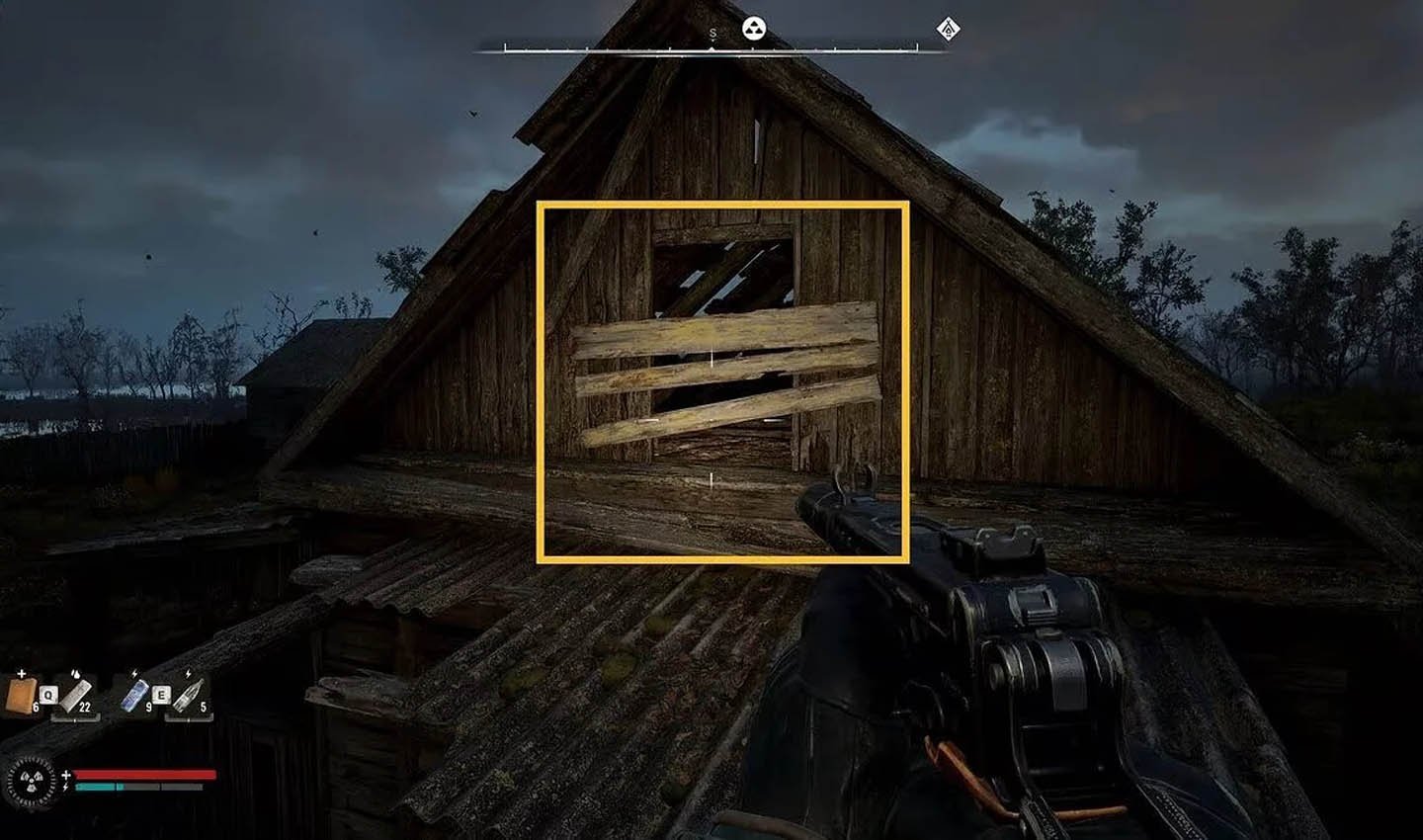 Источник: Videogamer / Тайник на болоте в разрушенном доме