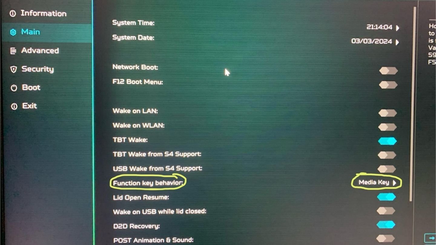 Источник: Reddit / Function key behavior
