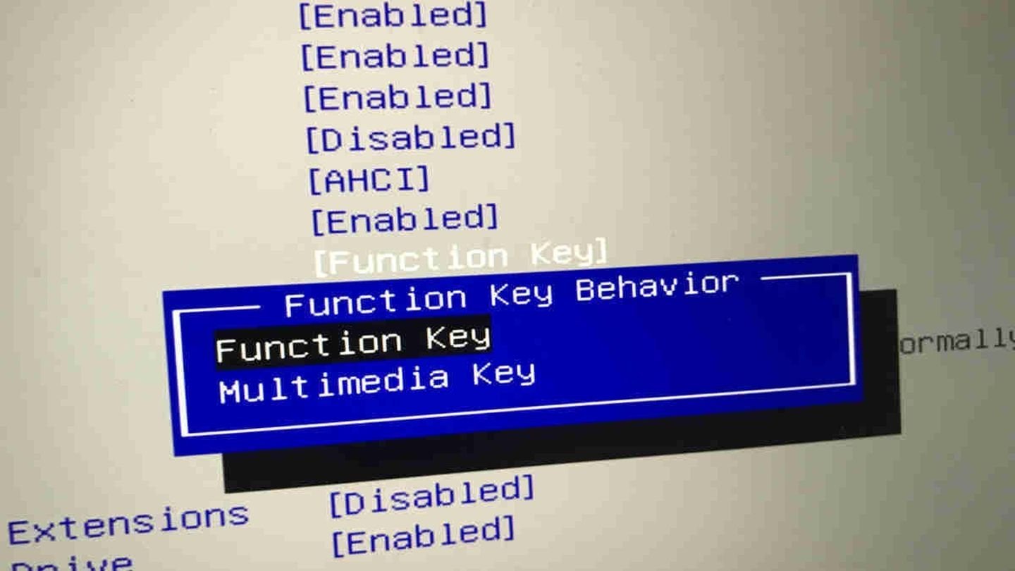 Источник: Connect-Living / Function Key в BIOS