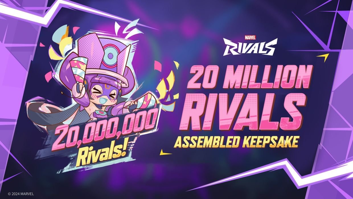 Источник: X / Постер в честь 20 млн игроков Marvel Rivals