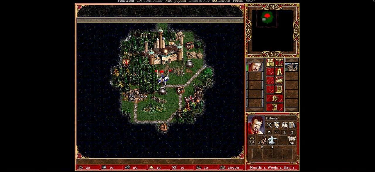 Источник: Telegram / Скриншот «Героев 3» в браузере