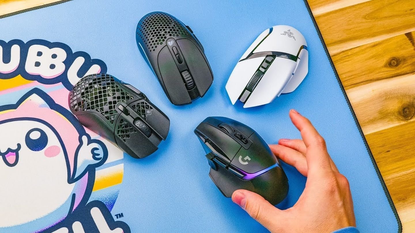 Источник: YouTube-канал Sempai Gaming / Фото беспроводных мышей