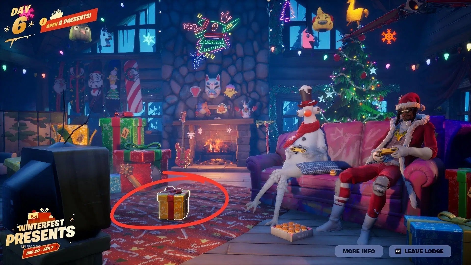 Источник: Fortnite / Коробка с уникальным скином Снуп Догга