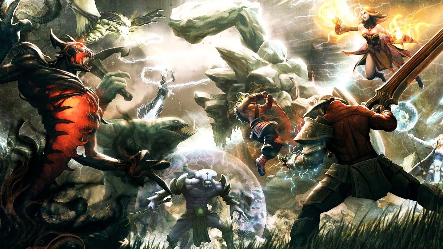 Все герои Dota 2  полный список на 2023 год