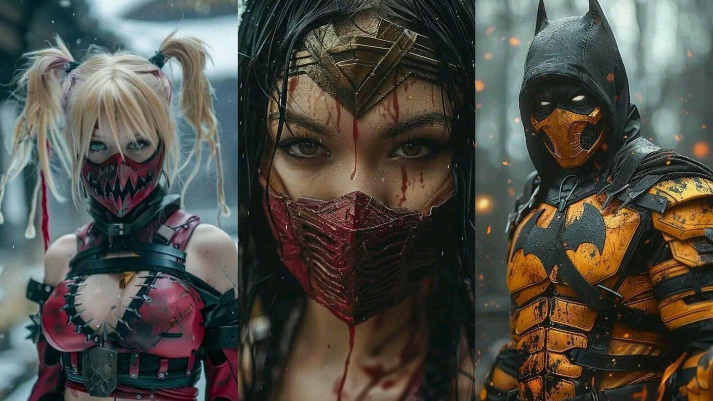 Нейросеть соединила Mortal Kombat и DC  получился брутальный фильм