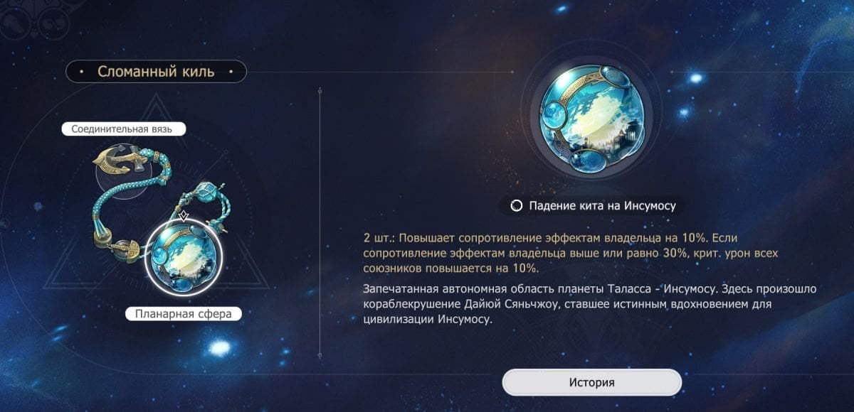 Источник: CQ.ru / Характеристики планарного украшения «Сломанный киль»