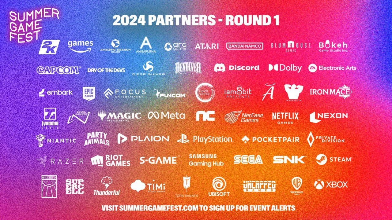 Источник: твиттер Джеффа Кили / список партнеров Summer Game Fest 2024