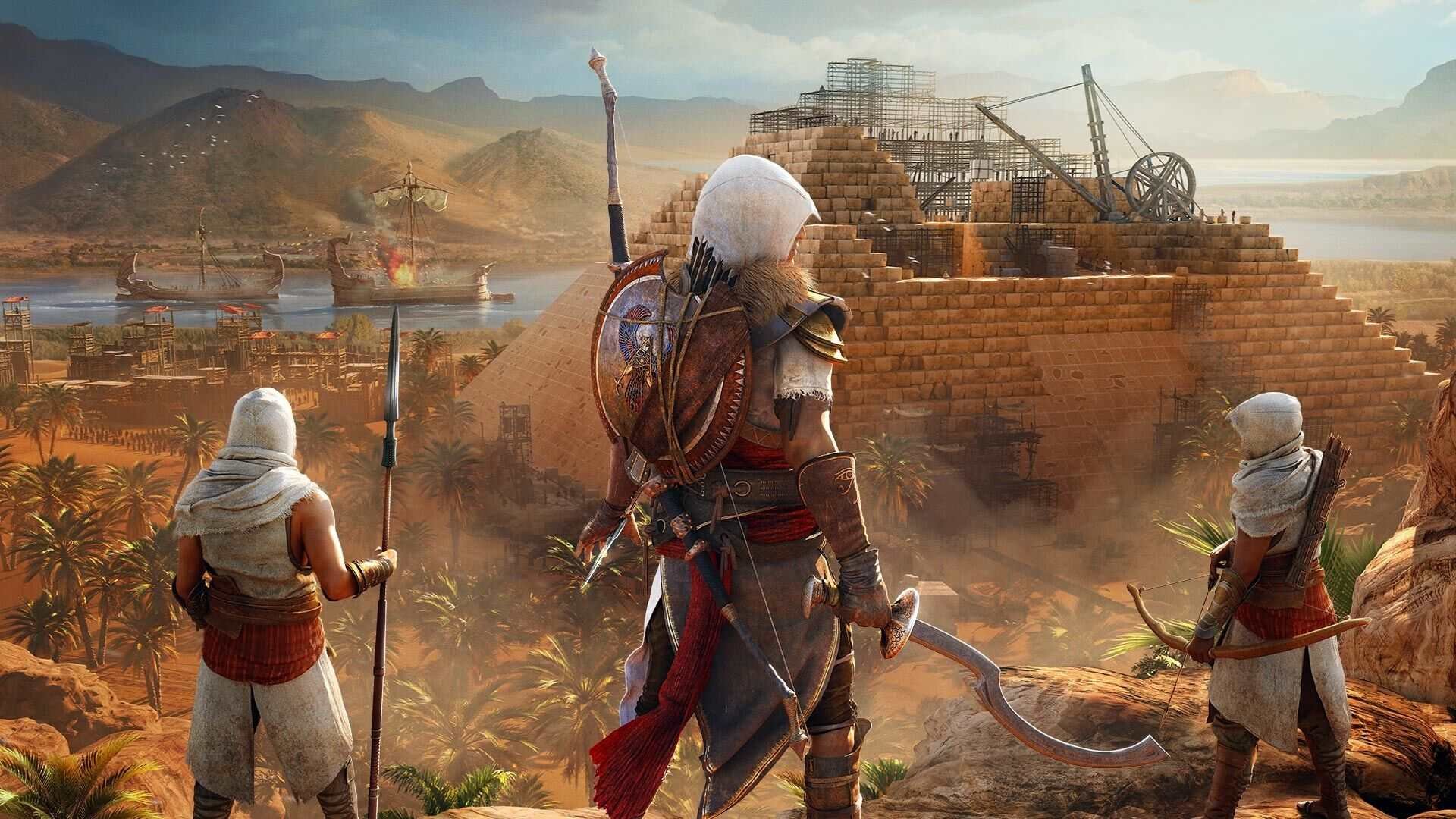 Источник: Assassin's Creed Origins / арт с игрой