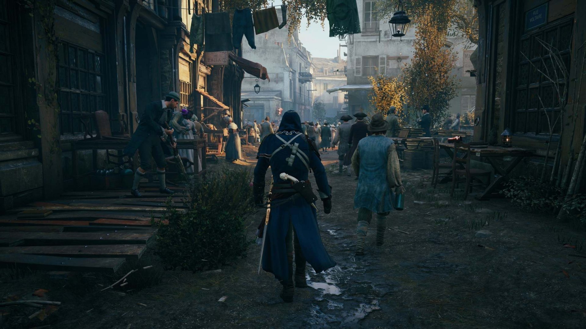Источник: Assassin's Creed Unity / в кадре ассасин Арно Виктор Дориан