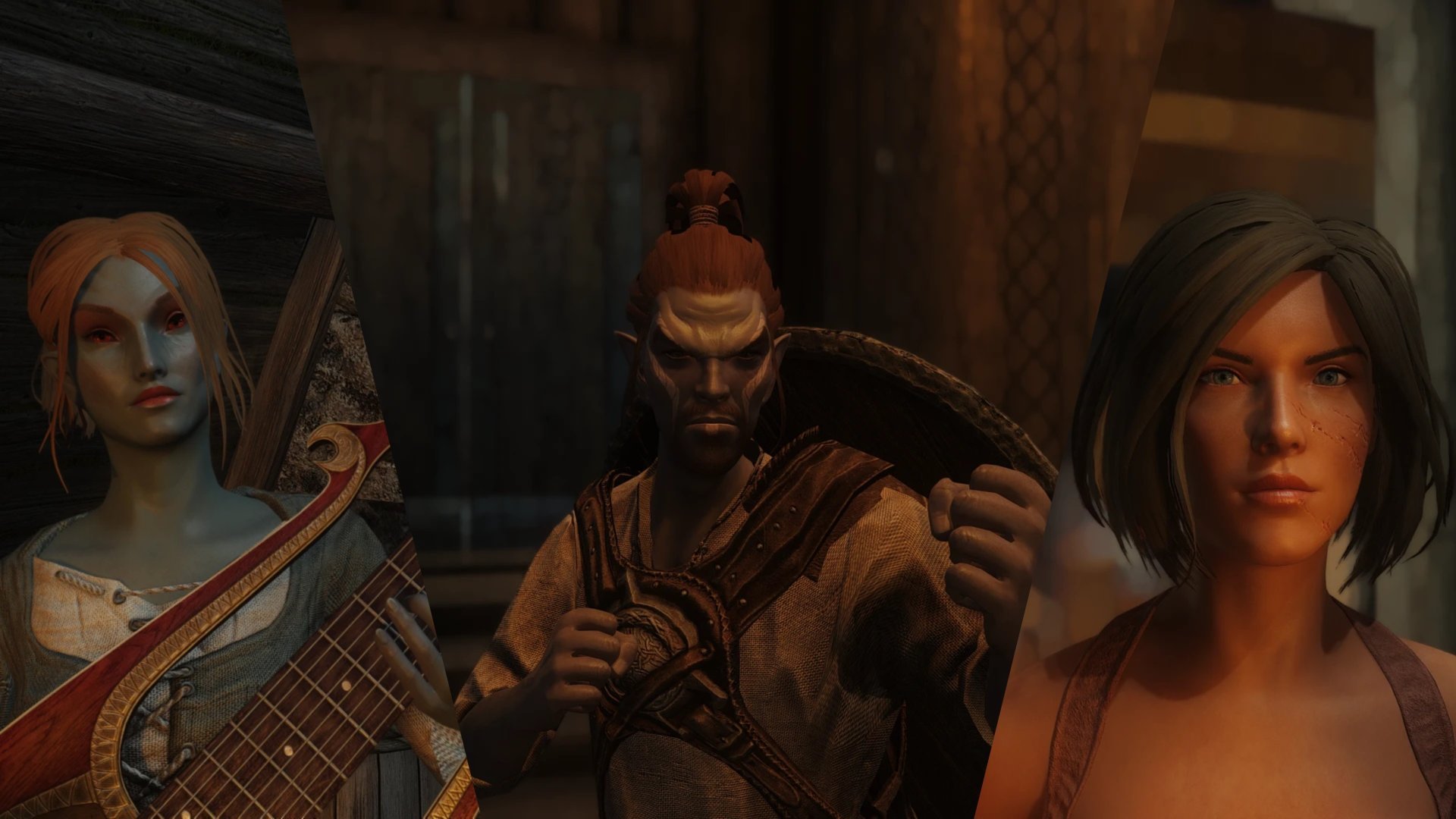 Skyrim получила крупный мод который значительно улучшает NPC