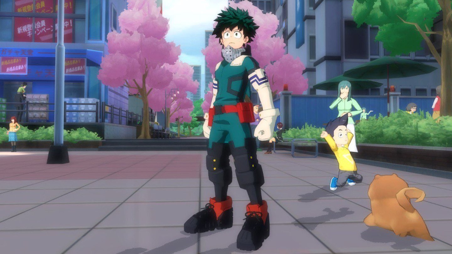 Источник: myherogame / Интерфейс My Hero Academia: The Strongest Hero