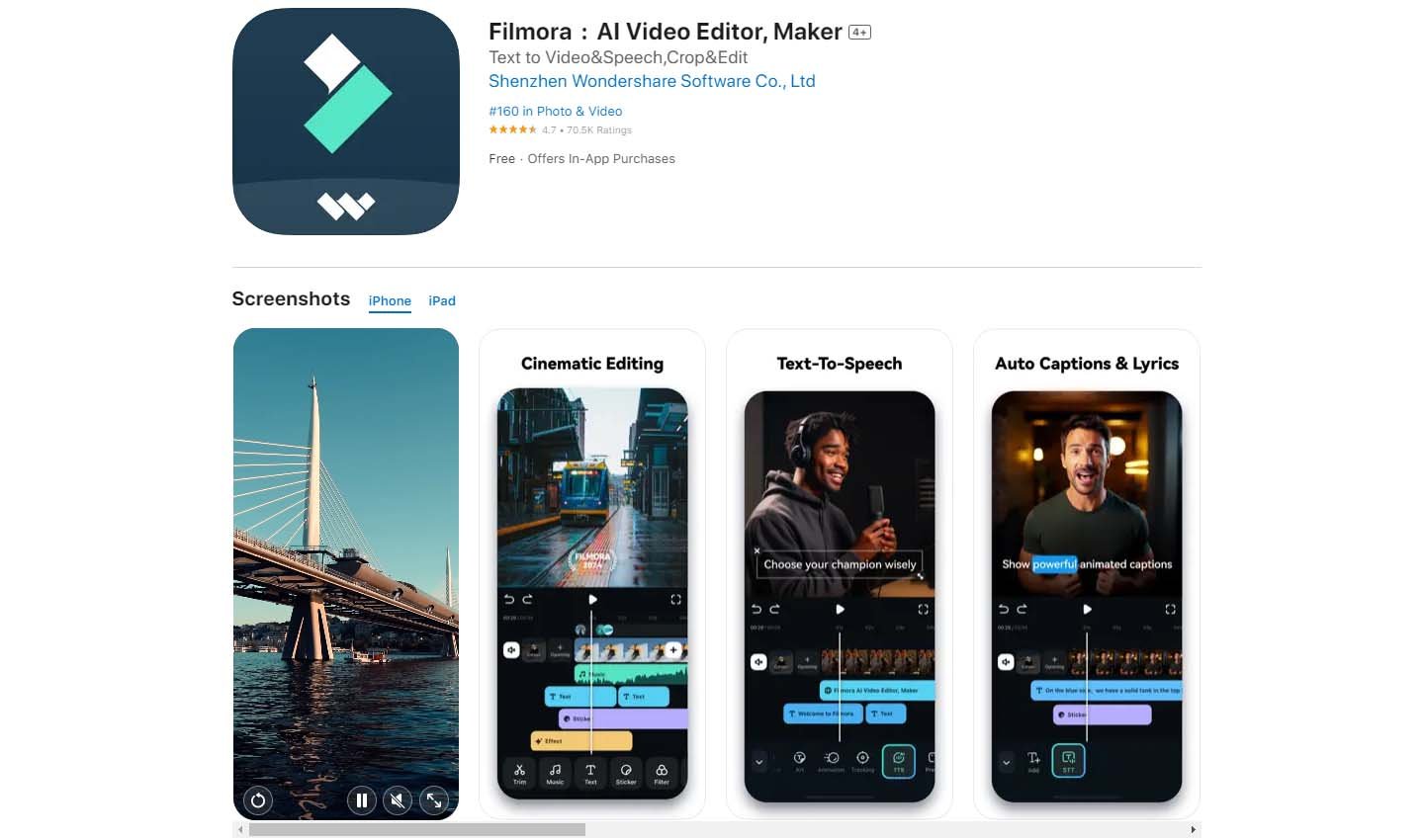 Источник: Apple / Filmora