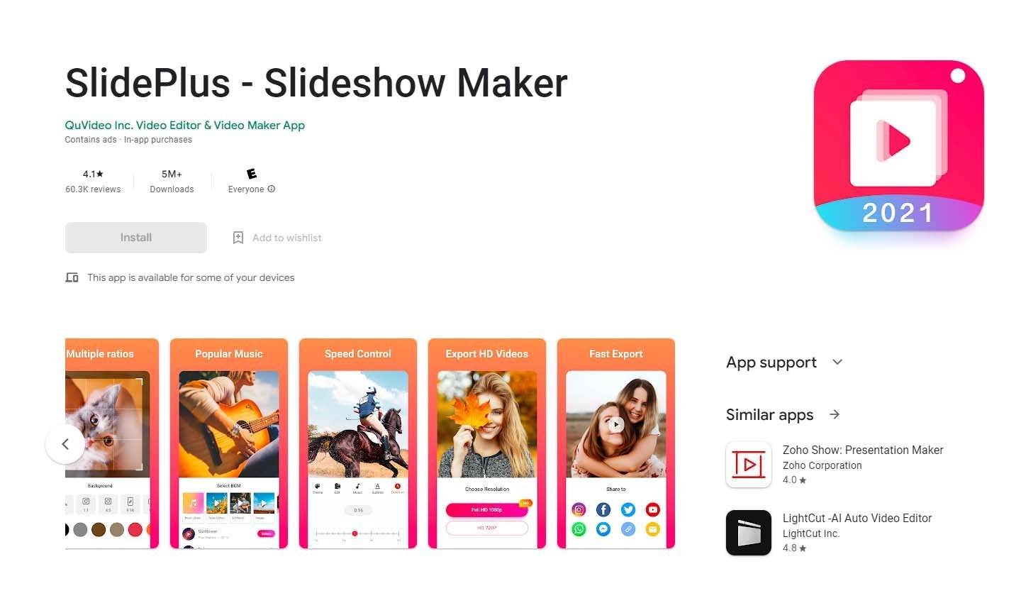 Источник: GooglePlay / SlidePluse