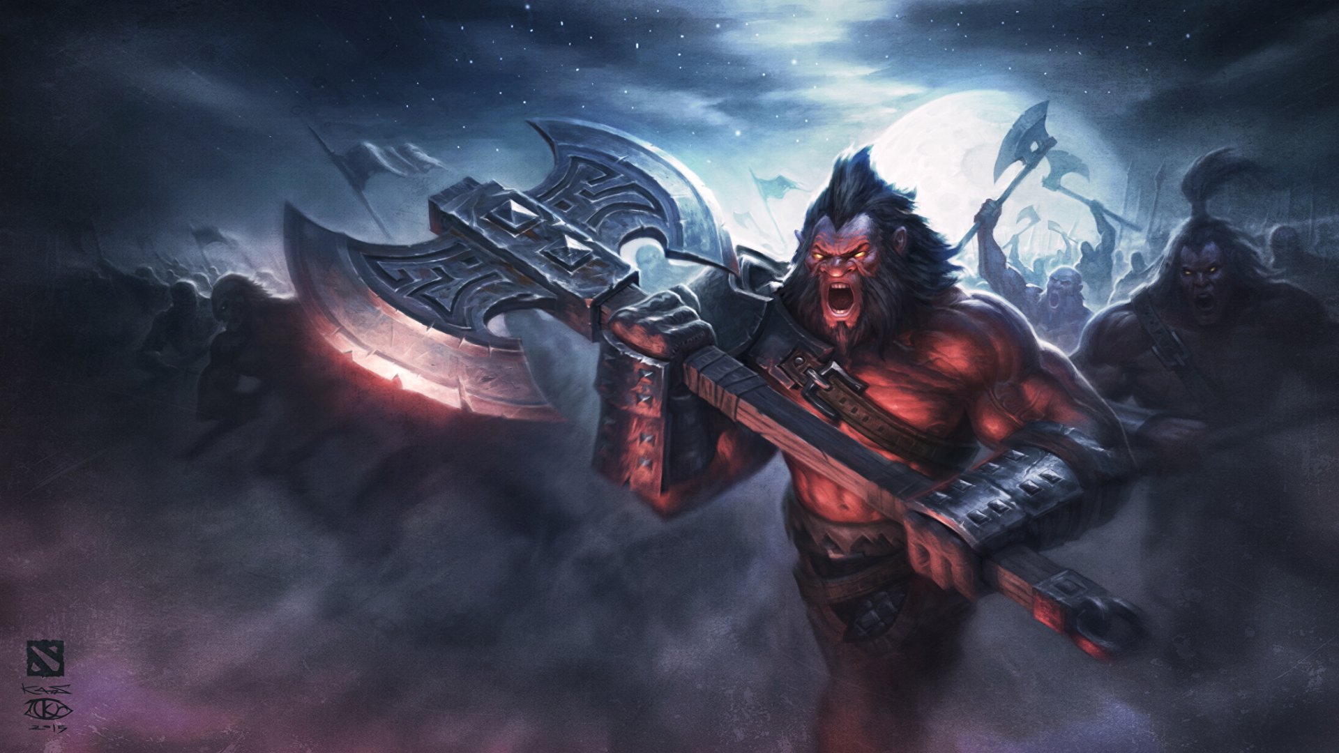 Источник: ArtStation / Axe в Dota 2