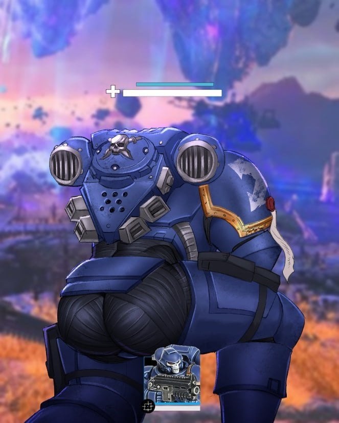 Источник: Reddit / Мем по Warhammer 40K: Space Marine 2
