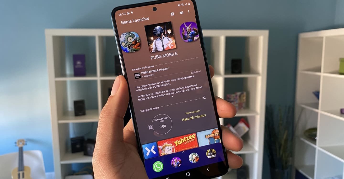 Источник: xatakandroid.com / Интерфейс Game Launcher<br>