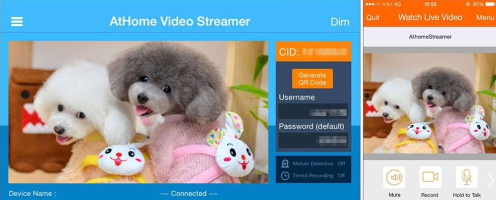 Источник: Softonic / Интерфейс программы AtHome Video Streamer