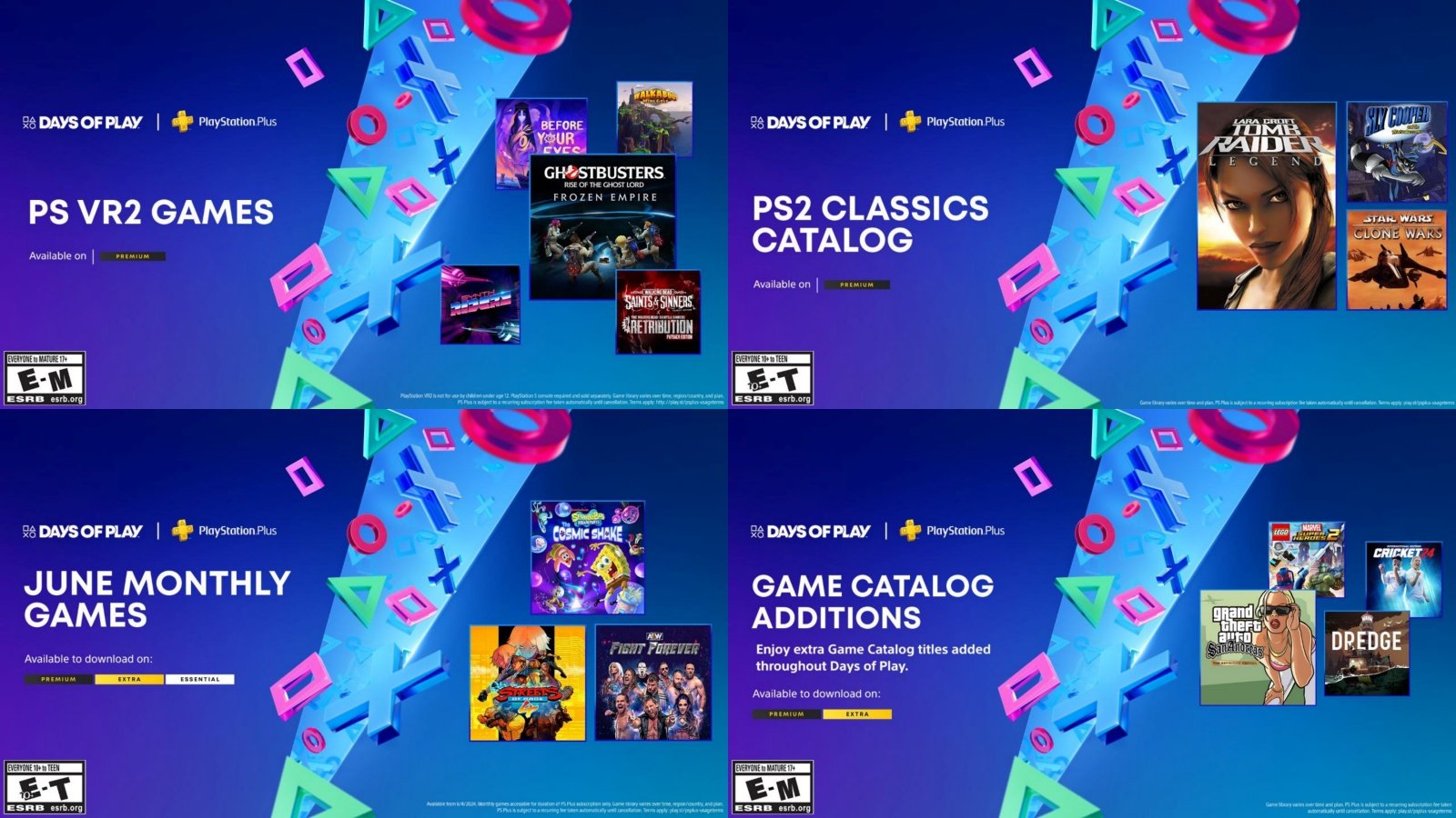 Источник: PS Blog / Бесплатные игры для PS Plus в июне