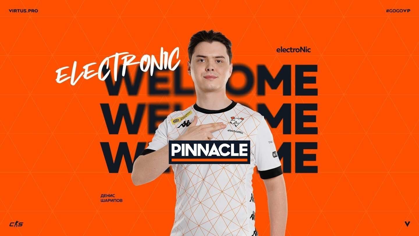 ElectroNic покинул Cloud9 и стал игроком Virtuspro по CounterStrike 2