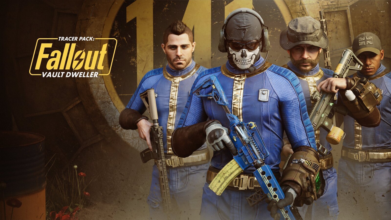 Источник: утечка Warzone / Персонажи COD в комбинезонах из Fallout
